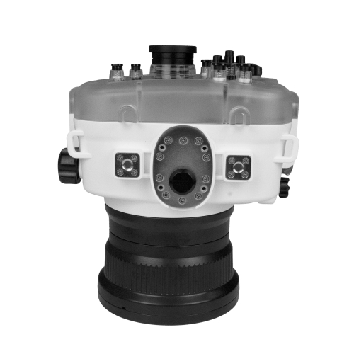 Sony A7S III Salted Line series 40M/130FT Waterproof camera housing with Standard port. White