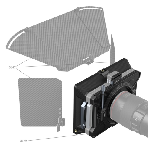Matte Box SmallRig Multifunctional Modular (Φ95mm) Basic Kit 3556