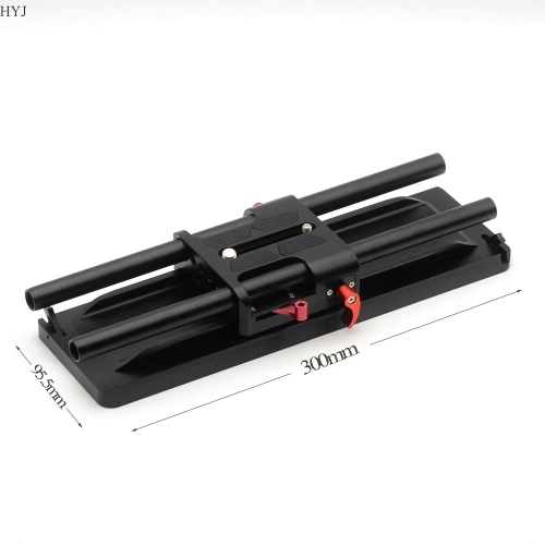 Base Plate Bộ đế đũa tấm chân máy ARRI cho máy quay phim DSLR Sony Nikon Canon BMCC