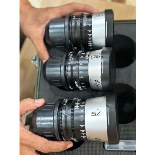 BỘ LENS ĐANG GIẢM GIÁ , BLAZAR VIPER FLARE SILVER – BỘ 3 LENS CINE 35MM / 50MM / 75MM