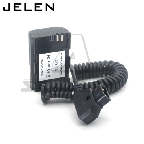  Dummy dùng cho máy Canon LP-E6 sang đầu Dtap dây chuyển pin SmallHD502