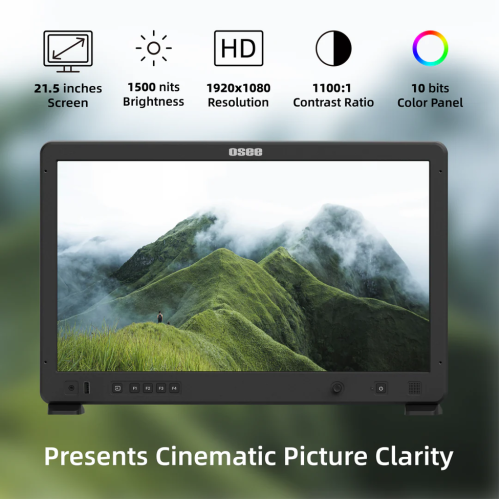 OSEE Mega 22S 21.5'' 1500 nits Brightness Camera Field Monitor