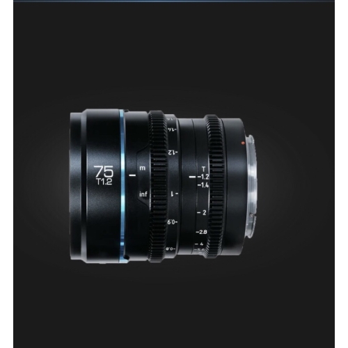 Dòng ống kính Cine khung SIRUI Night Walker T1.2 Super35 Loại 16mm,75mm