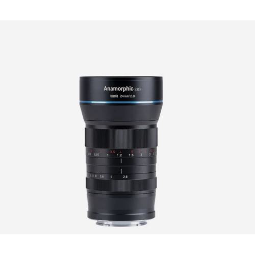 Ống kính biến dạng SIRUI 24mm F2.8 1.33x Ống kính APS-C