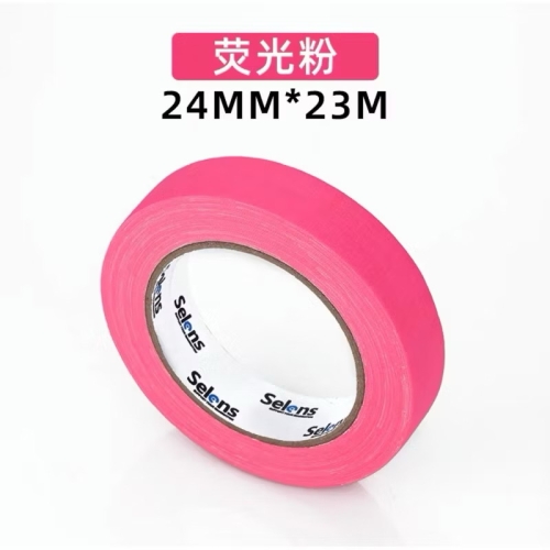Băng keo màu Selens huỳnh quang UV dùng để trang trí sân khấu, đánh dấu (24mmx23M)