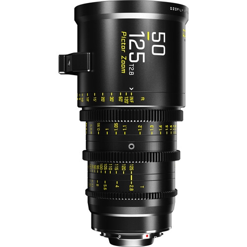 Set Ống kính zoom DZOFilm Pictor 20-55mm và 50-125mm T2.8 Super35 (Ngàm PL và Ngàm EF, Đen)