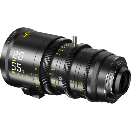 Set Ống kính zoom DZOFilm Pictor 20-55mm và 50-125mm T2.8 Super35 (Ngàm PL và Ngàm EF, Đen)