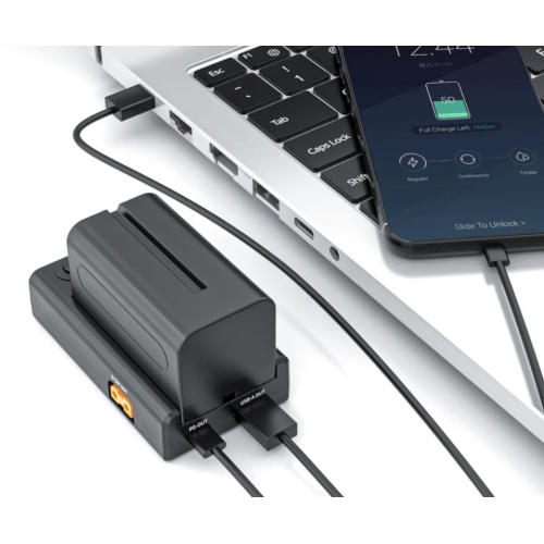 Bộ sạc pin ZGCINE NP-F01 ( Cổng D-Tap)