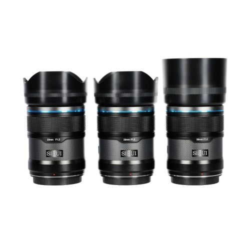Bộ ống kính lấy nét tự động SIRUI Sniper Series F1.2 APS-C 23/33/56mm for Nikon Z 