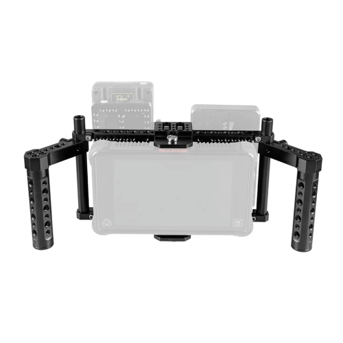 CAMVATE Bộ khung tay nắm cho màn hình 5-7 inch bao gồm cả đế pin V-mount
