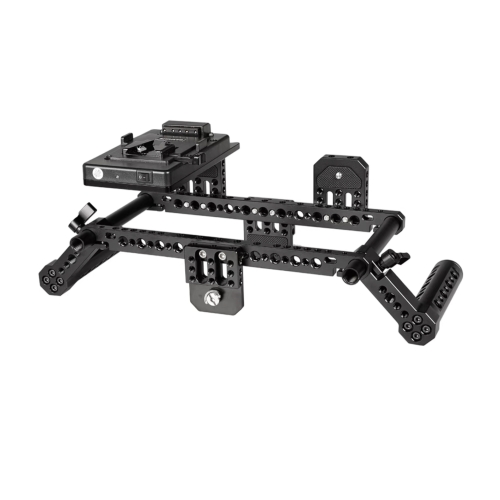 CAMVATE Bộ khung tay nắm cho màn hình 5-7 inch bao gồm cả đế pin V-mount