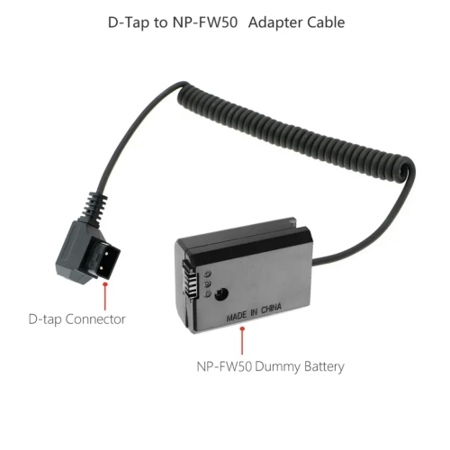 Dummy cho Sony Fz50 to Dtap, A7S2, A7M2, A7 II, A7R,  A6000, A6300