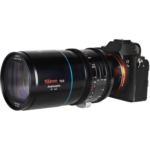 Ống kính SIRUI Venus 150mm T2.9 1.6x Full-Frame Anamorphic for Canon RF