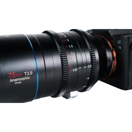 Ống kính SIRUI Venus 75mm T2.9 1.6x Full-Frame Anamorphic L mount