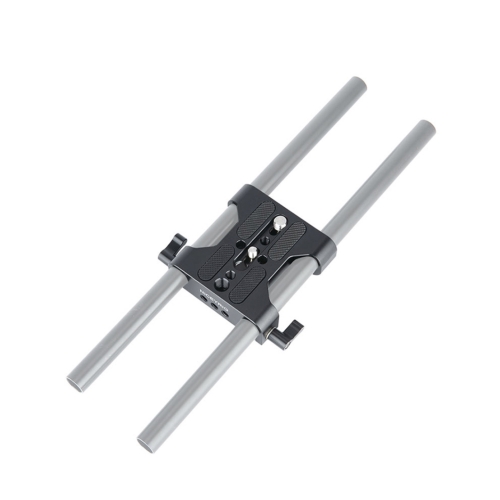 Tấm Đế Máy Ảnh Đa Năng NICEYRIG Với Kẹp Thanh Ray Cho DSLR Rig, Hệ Thống Hỗ Trợ Thanh Ray 15Mm
