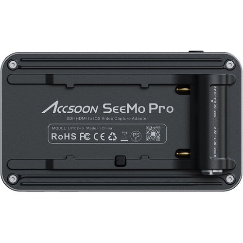 Accsoon Bộ chuyển đổi quay video SeeMo Pro SDI/HDMI sang USB-C cho iPhone / iPad