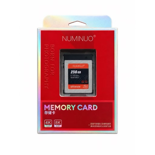 Thẻ nhớ NUMINUO CFEXPRESS TYPE B 256GB Nikon Z9/Z6II/Z7II/R5C/XH2S/GH6