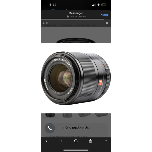 Viltrox AF 33mm f/1.4 XF For Fujifilm