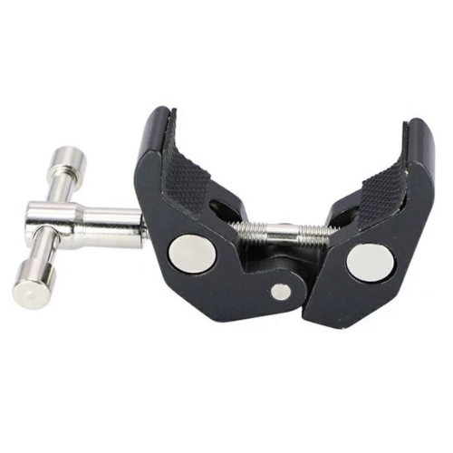 Kẹp đa năng tiện lợi lỗ ốc 1/4 và 3/8  kẹp chắc chắn  gia công sắc sảo, đẹp tinh tế có lỗ ốc chuẩn 1/4 và 3/8 inch