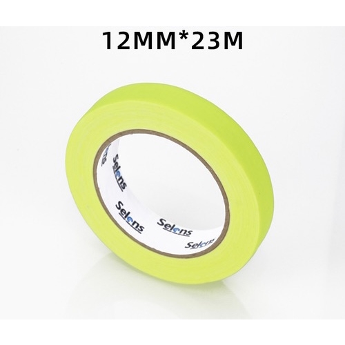 (Loại mỏng) Băng keo màu Selens Gaffers Tape 4 màu , băng huỳnh quang UV để trang trí sân khấu, thiết bị dán nhãn sàn.