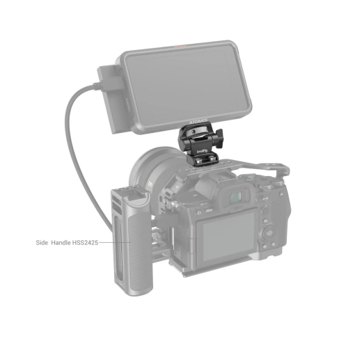 SmallRig 2904B - Swivel and Tilt Adjustable Monitor Mount with 1/4"-20 Screws Mount