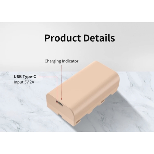 Pin máy ảnh Kingma NP-F550 Sạc Type-C