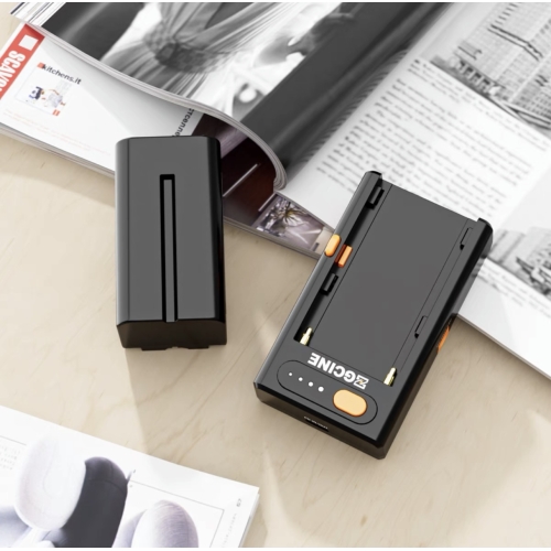 Bộ sạc pin ZGCINE NPF-02 (cổng DC)/ NPF-01 (Cổng Dtap)