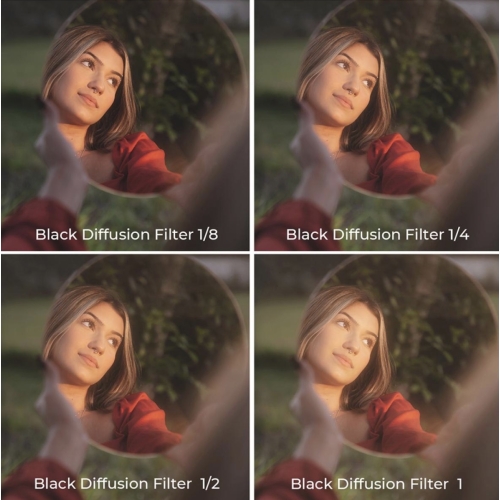 Filter K&F Concept Black Diffusion Mist 1/2-1/4-1/8 (82mm)