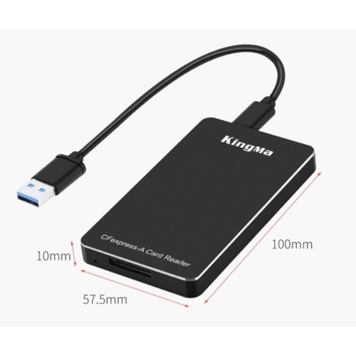 ĐẦU ĐỌC THẺ KINGMA CFEXPRESS A USB 3.1 CARD READER FOR SONY FX6, FX3, A1 AND A7R3