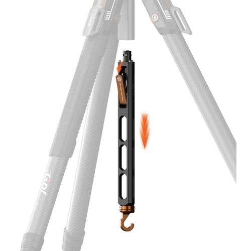 Chân máy COMAN T1SV5 bằng sợi carbon, mở nhanh, 68,9 inch, dùng cho quay phim và chụp ảnh, kèm đầu xoay thủy lực.