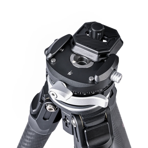 Chân máy ảnh du lịch chuyên nghiệp Coman Zero F38 bằng sợi carbon với đầu bi Arca và ngàm tháo nhanh DJI.