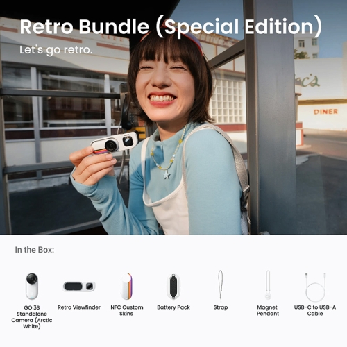 Insta360 GO 3S Retro Bundle – 64GB