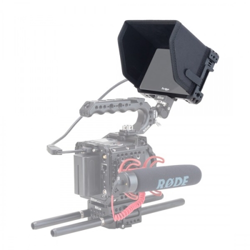 Khung giá đỡ màn hình Nitze có mái che nắng cho PortKeys - JTP2-BM5 (Lồng + Mái che nắng)