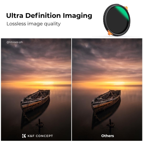 Filter Kính lọc K&F Concept 2 in 1 CPL Nano-X Series ND4 - 64 / 82mm