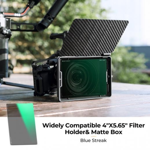 K&F ND4 (2 Stops) Square ND Filter, 4"x5.65" Neutral Density Filter Compatible with Tilta Compatible with SmallRig Matte Box, Slim Multi Coated HD Optical Glass