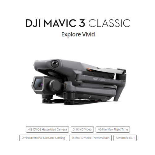 DJI Mavic 3 Classic DJI RC-N1 (không màn hình)