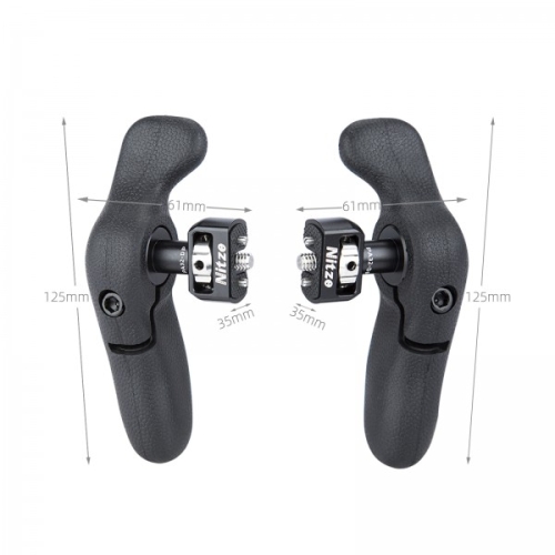 Bộ tay cầm bên Nitze có vít 1/4" và chốt định vị có thể tháo rời - PA32D
