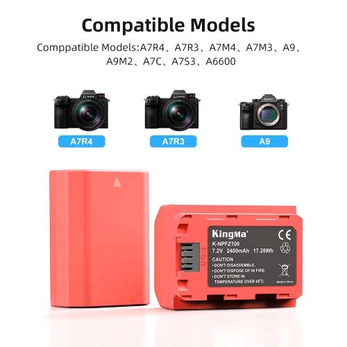Pin Kingma for Sony NP-FZ100 Dung lượng 2400Mah