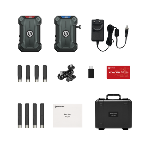 Hệ thống truyền video không dây Hollyland Pyro Ultra 4K HDMI/SDI Wireless Video Transmission System - Bộ Truyền & Bộ Thu (1TX & 1RX)