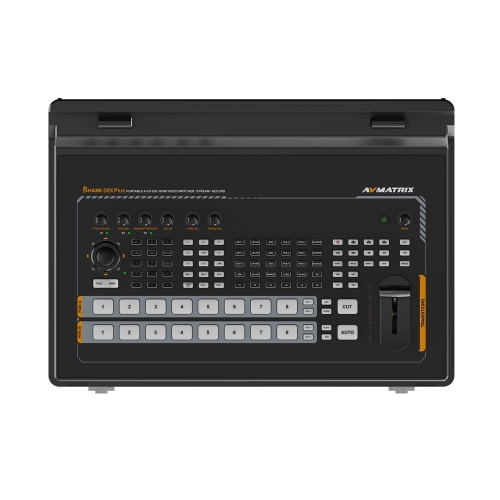 Bàn trộn Avmatrix SHARK S8X PLUS - 8 kênh SDI/HDMI LCD FHD 17.3 inch