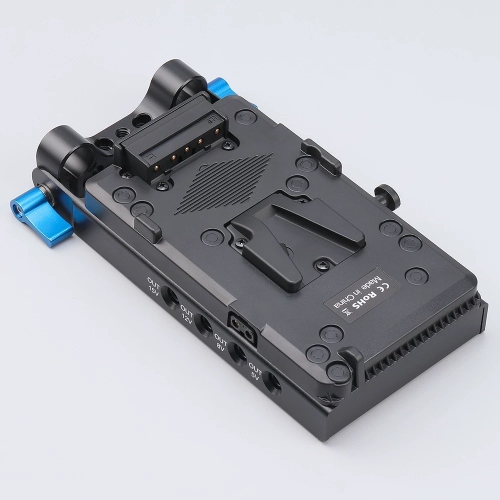 Đế pin Vmount cấp nguồn đồng thời cho nhiều thiết bị cho máy quay, camera