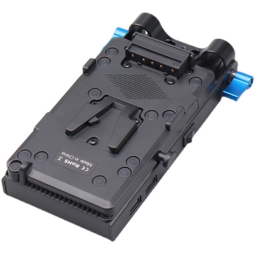 Đế pin Vmount cấp nguồn đồng thời cho nhiều thiết bị cho máy quay, camera