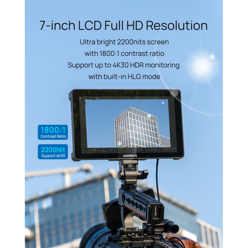 Màn hình ghi hình video Memory-7PRO-SHIMBOL 7"