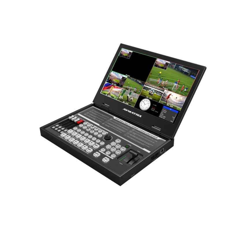 AVMATRIX PVS0615U - Bộ chuyển đổi phát trực tuyến đa định dạng 6CH SDI/HDMI di động