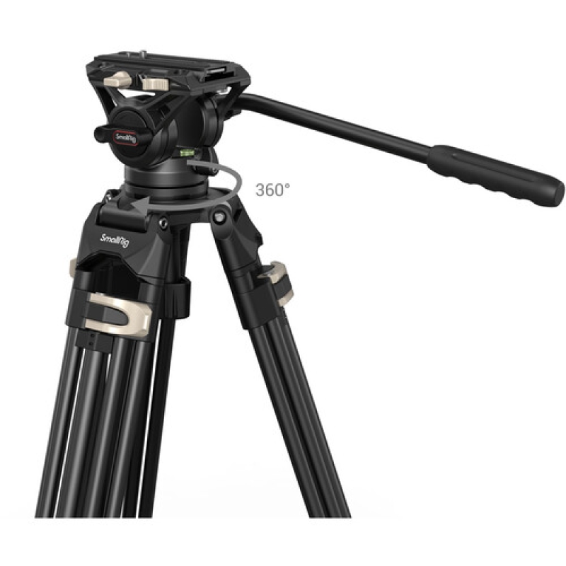 Chân máy SmallRig Heavy-Duty Fluid Head Tripod AD-01