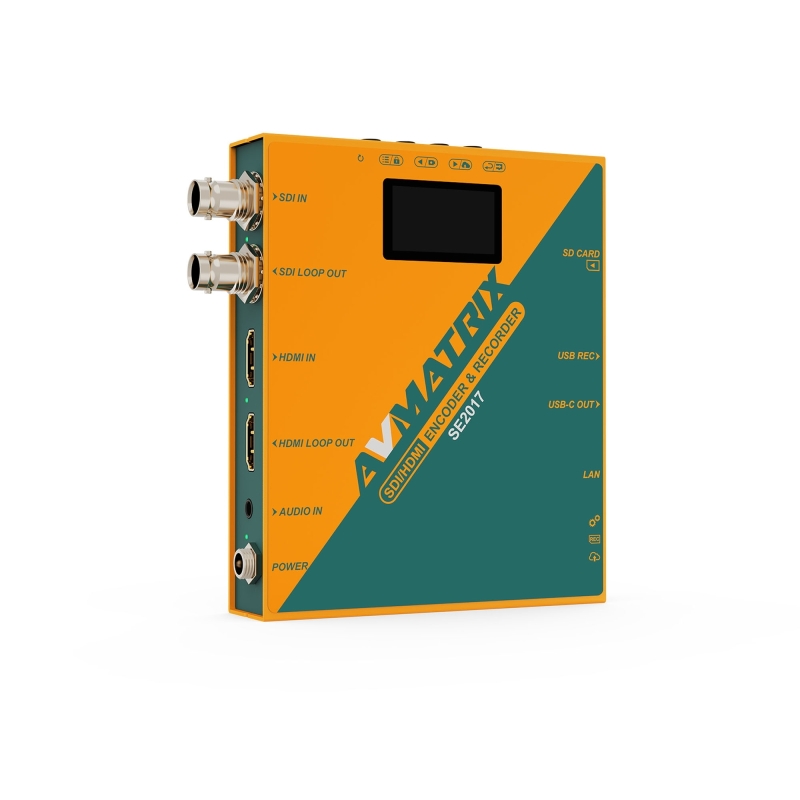Bộ mã hóa/ghi phát trực tuyến 3G-SDI/HDMI AVMATRIX SE2017 