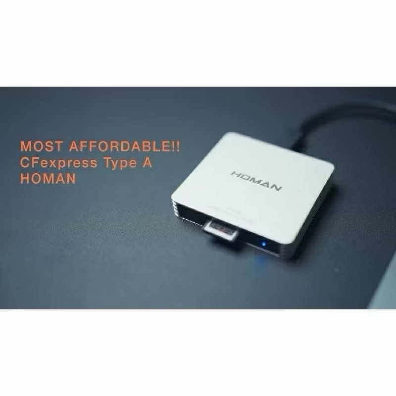 Đầu Đọc Thẻ HOMAN CFexpress (10GB) Type A/B (Full VAT)