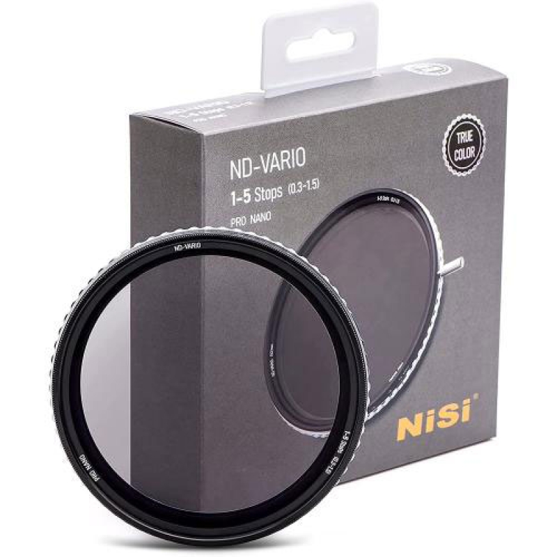 Filter Nisi True Color ND – VARIO 1-5 Stops (FULL VAT)