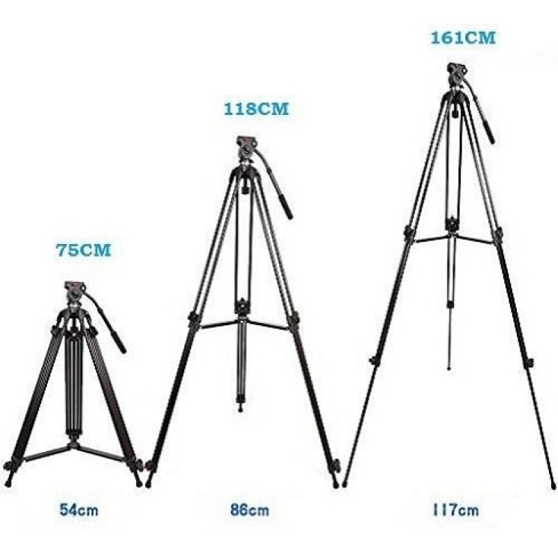 CHÂN MÁY QUAY TRIPOD CHUYÊN NGHIỆP JIEYANG JY0508A ĐẦU BALL HEAD