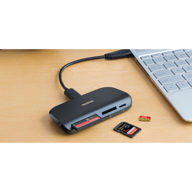 Đầu đọc thẻ nhớ SanDisk ImageMate Pro USB Type-C 3.0 Multi-Card SDDR-A631-GNGNN 